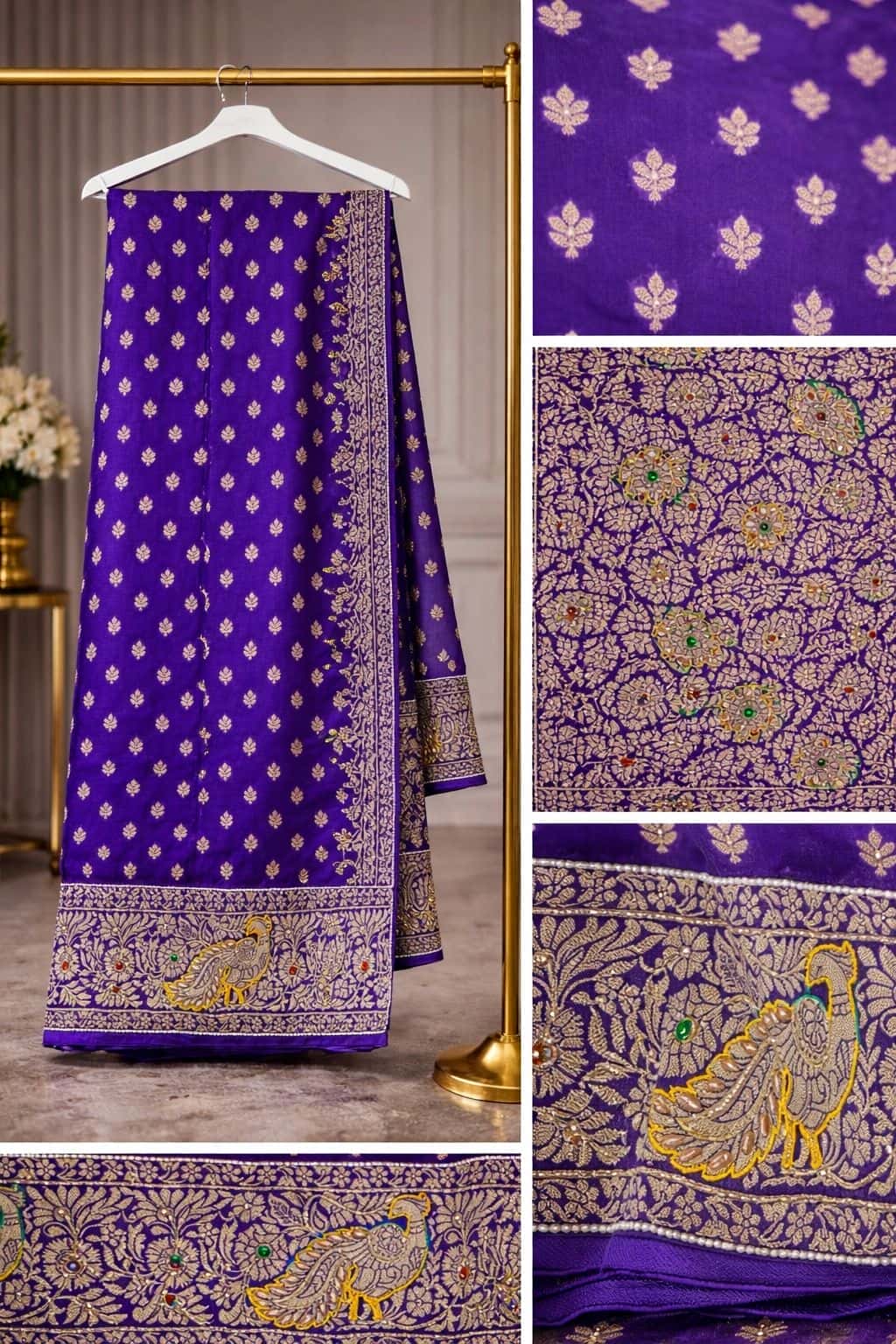 Custom Saree Detail 4